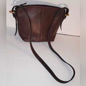 COACH brown vintage cross body handbag purse shoulder bag